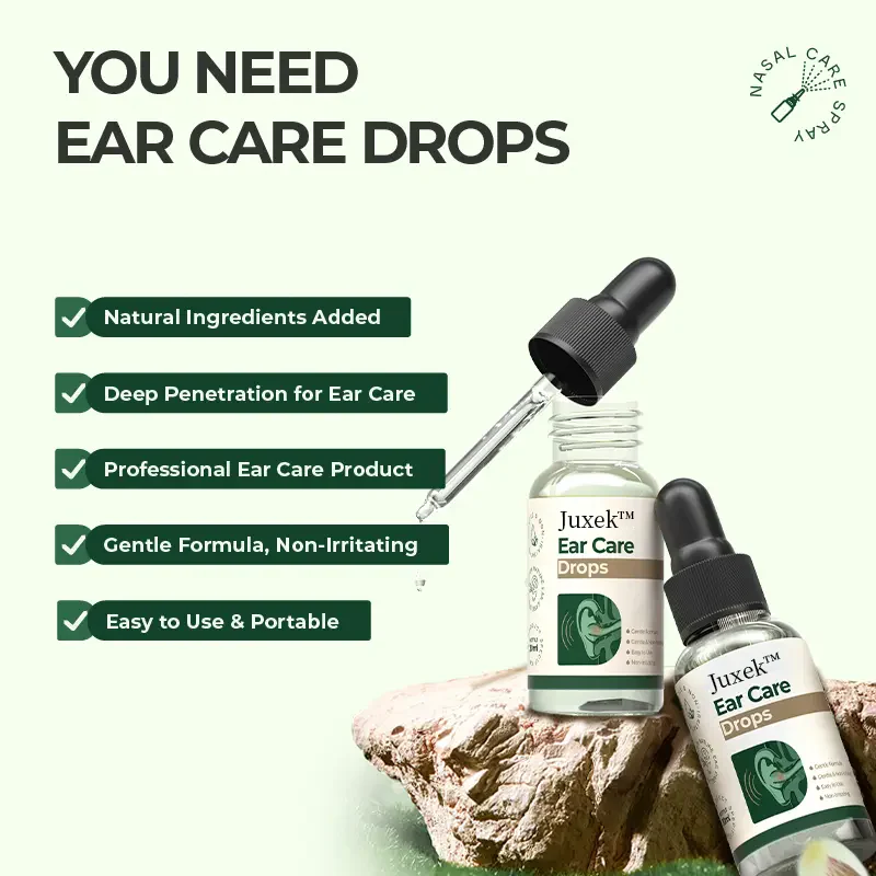 Juxek™ Ear Care – Plant-Powered Formula | FDA-Cleared & Trusted